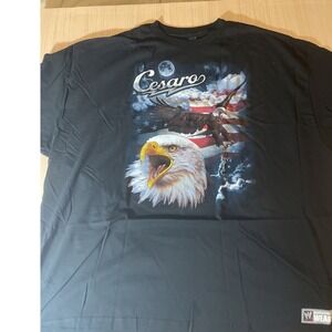WWE Cesaro International, superpower‎ We The People 4XL Black T-Shirt NOS